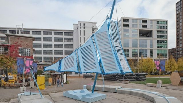 Desainer Belanda menciptakan arsitektur yang menghasilkan energi dari matahari. Foto: Yanko Design