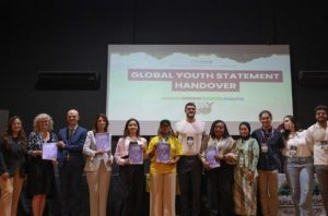 Ribuan orang muda desak kebijakan iklim yang adil di COP30. Foto: Climate Rangers