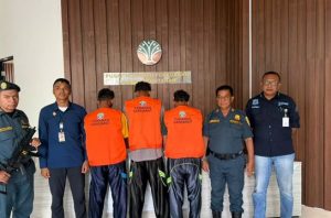 Tiga pelaku perburuan ilegal di TN Komodo jadi tersangka. Foto: Kemenhut