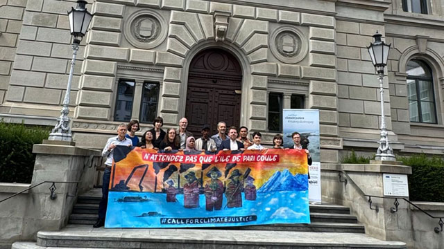 Pengadilan Swiss kabulkan gugatan iklim nelayan Pulau Pari terhadap Holcim. Foto: Istimewa