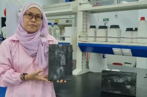 Peneliti ITB menciptakan panel antipeluru dari serat rami. Foto: Berita ITB