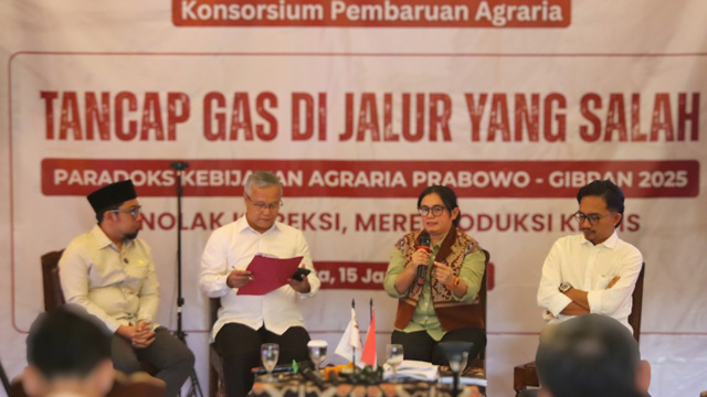 KPA mencatat 341 konflik agraria sepanjang 2025. Foto: KPA