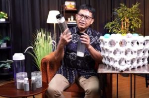 Peneliti IPB ciptakan filter antimikroba. Foto: IPB