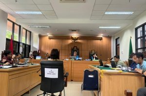 Sidang gugatan RUKN. Foto: Walhi