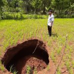 Sinkhole di Gunungkidul. Foto: UGM