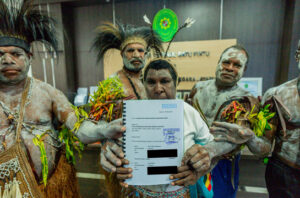 Masyarakat adat malind. Foto: Greenpeace Indonesia
