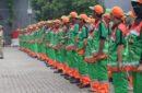 Jaga Jakarta tetap bersih selama lebaran, DLH menyiagakan ribuan petugas. Foto: DLH DKI
