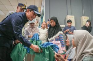 KLH mendorong mudik minim sampah. Foto: KLH