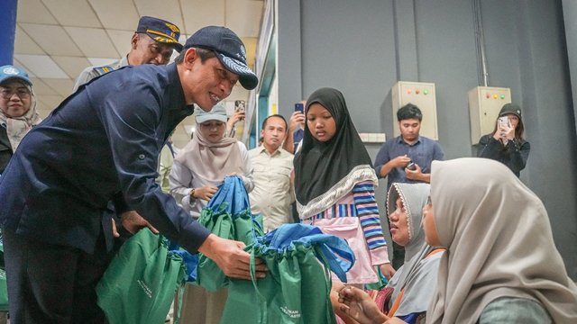 KLH mendorong mudik minim sampah. Foto: KLH