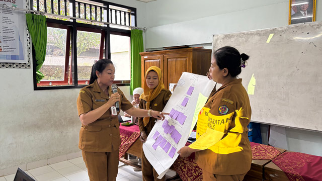 PPLH Bali sosialisasikan kantin sekolah sehat. Foto: PPLH Bali