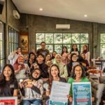 Ribuan Fans K-pop kembali menekan Hana Bank untuk menghentikan pendanaan energi fosil. Foto: KPOP4PLANET