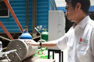BRIN mengembangkan inovasi reaktor modular untuk menangkap emisi industri. Foto: BRIN