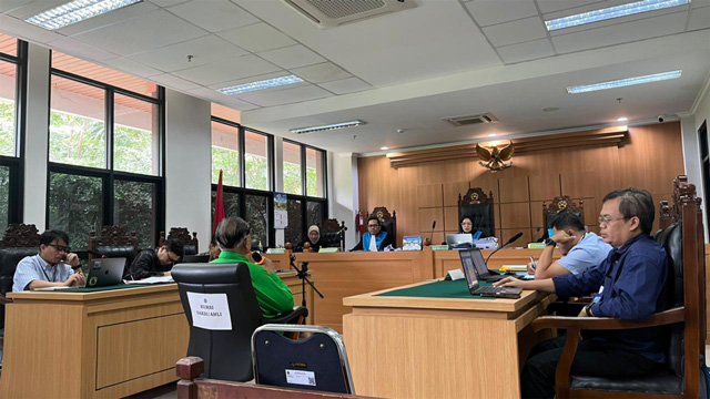 PTUN Jakarta tolak gugatan RUKN 2025-2060. Foto: LBH Jakarta