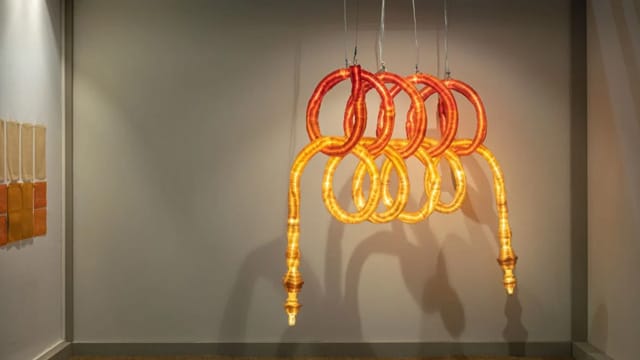 Desainer asal Korea membuat lampu dari rumput laut. Foto: Yanko Design