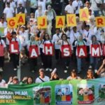 Pemprov DKI gaungkan semangat pilah sampah di kawasan CFD. Foto: DLH DKI