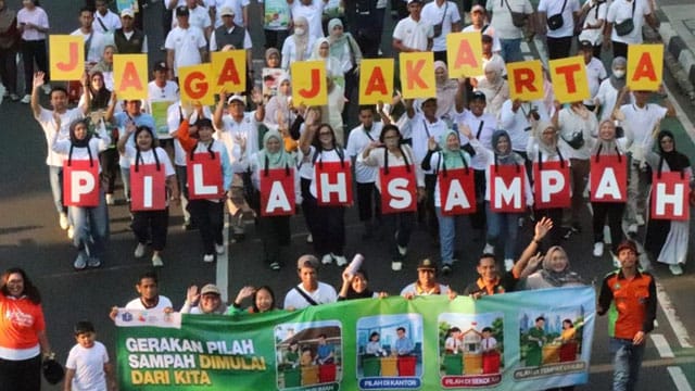Pemprov DKI Gaungkan Semangat Pilah Sampah di Kawasan CFD