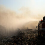 Kebakaran TPA Jatiwaringin perparah fenomena El Nino. Foto: KLH/BPLH