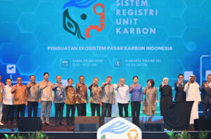 Indonesia meluncurkan sistem registri unit karbon. Foto: KLH