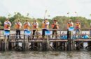 KLH menanam sejuta bibit mangrove serentak di 37 provinsi Indonesia. Foto: KLH