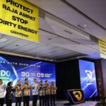 Greenpeace suarakan perlindungan Raja Ampat di pameran otomotif. Foto: Greenpeace Indonesia